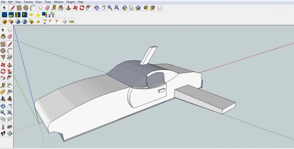 Creation of Flying car: Step 2